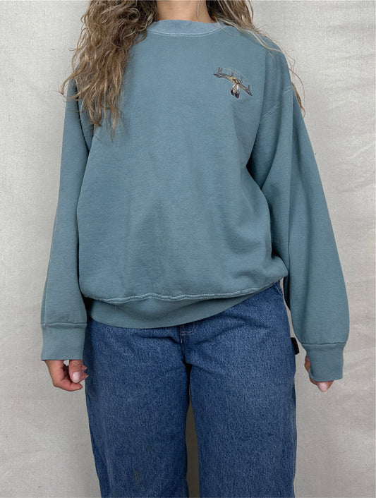 90's Mesa Country Club USA Made Embroidered Vintage Sweatshirt Size M