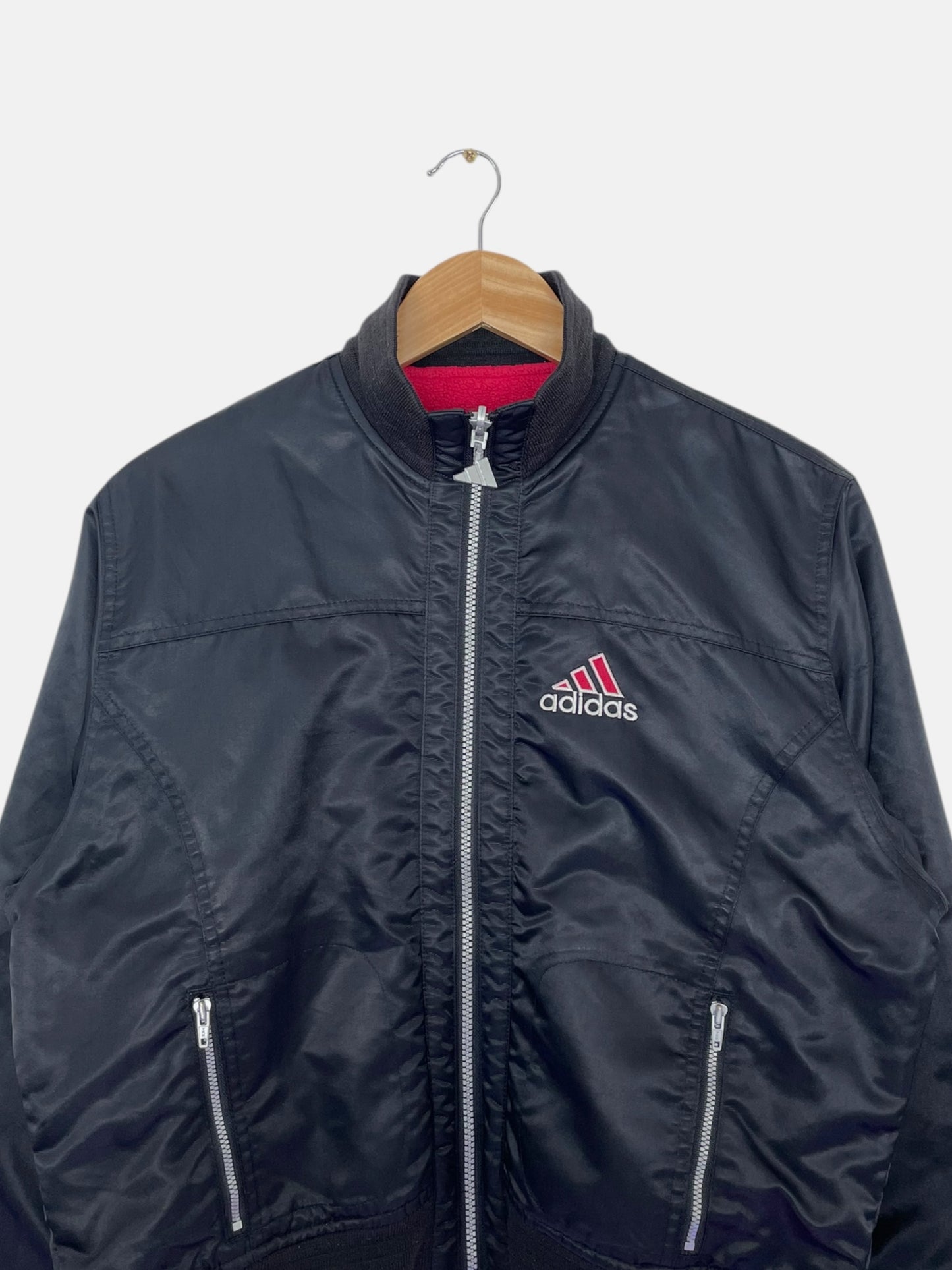 90's Adidas Embroidered Reversible Vintage Jacket Women's Size 12-14