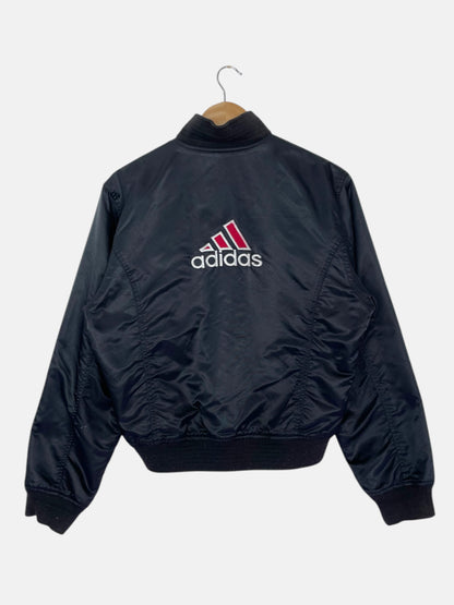 90's Adidas Embroidered Reversible Vintage Jacket Women's Size 12-14