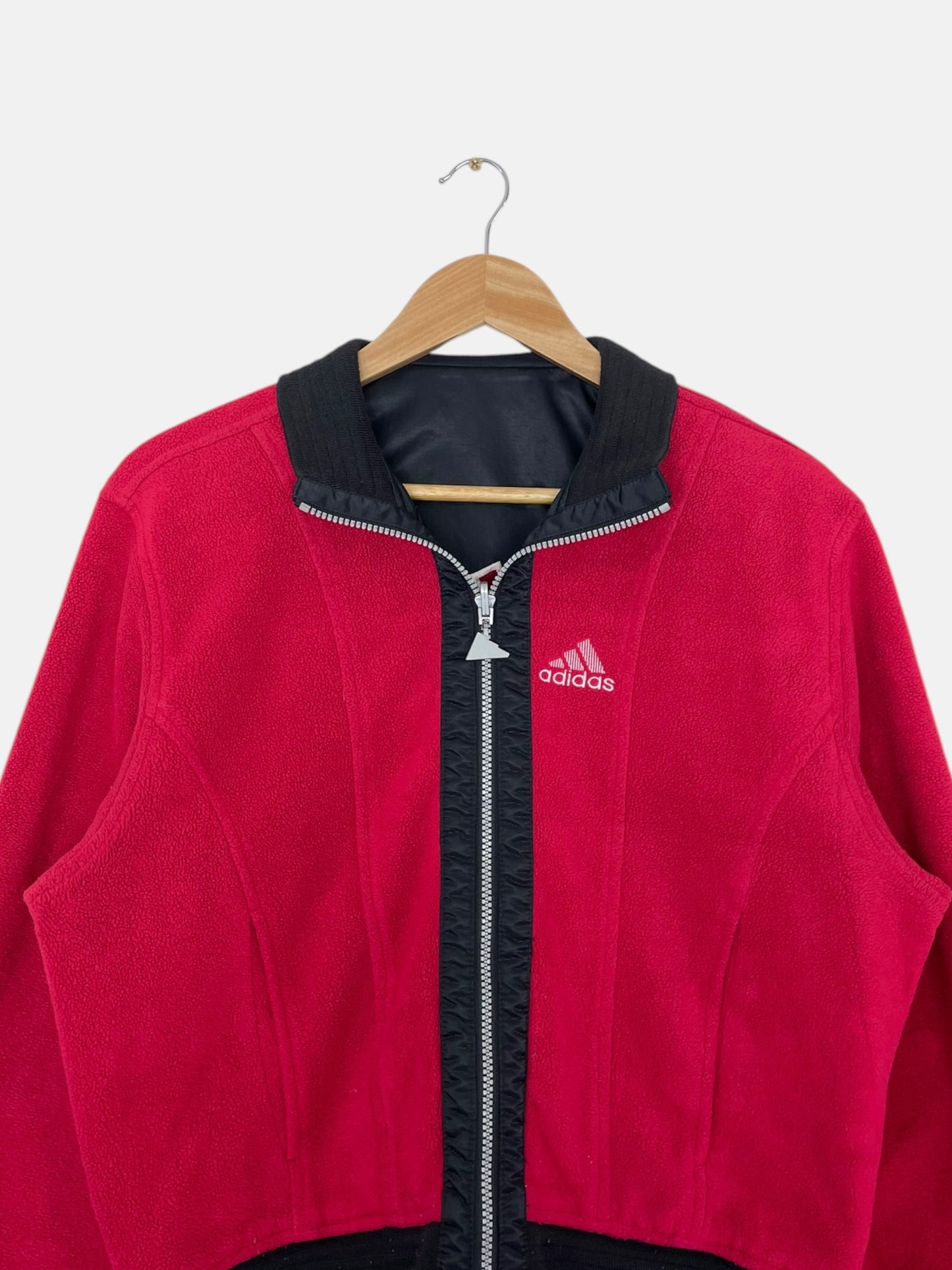 90's Adidas Embroidered Reversible Vintage Jacket Women's Size 12-14