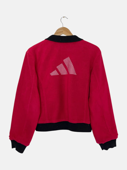 90's Adidas Embroidered Reversible Vintage Jacket Women's Size 12-14