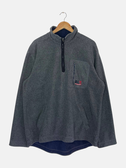 90's Ralph Lauren Polo Jeans Embroidered Vintage Quarter-zip Sweatshirt Size 2XL