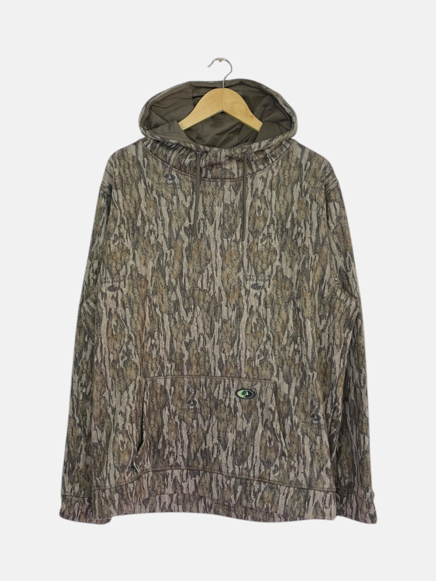 90's Realtree Mossy Oak Vintage Hooded Sweatshirt Size XL