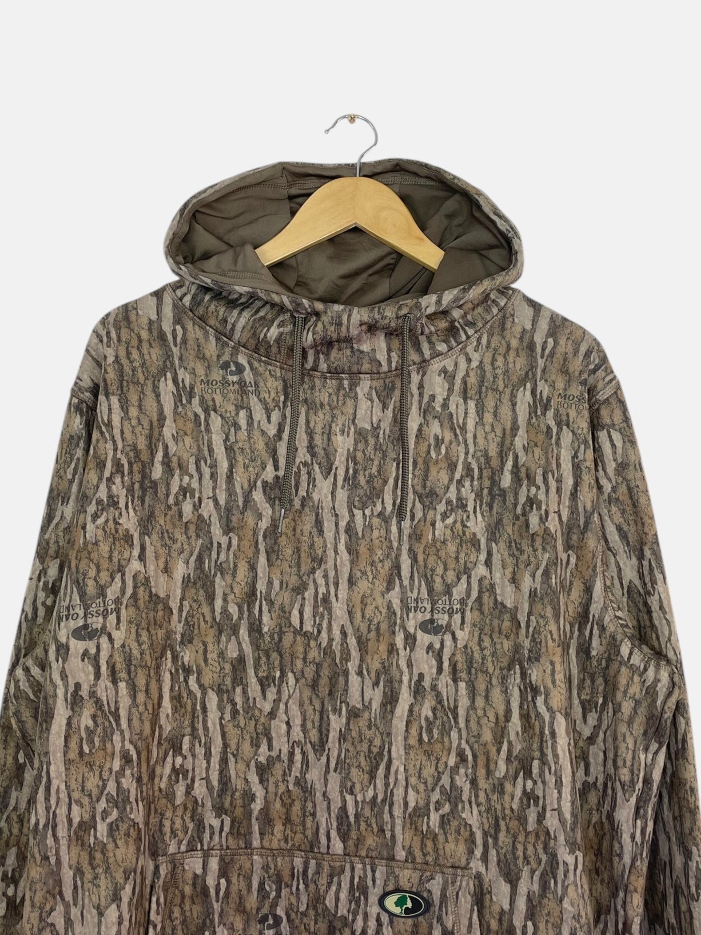90's Realtree Mossy Oak Vintage Hooded Sweatshirt Size XL