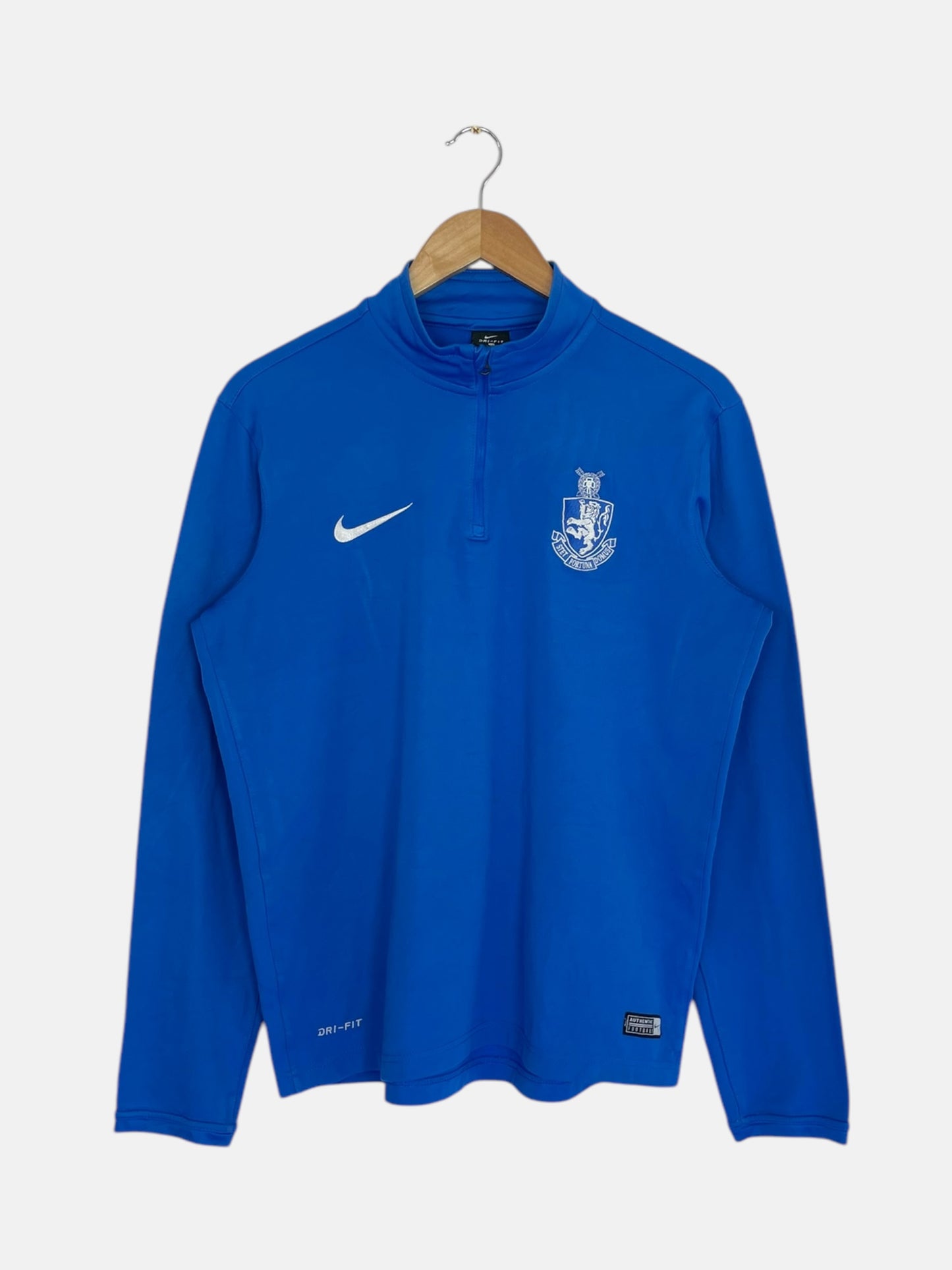 90's Nike Harrow School Embroidered Vintage Long-sleeve Football T-Shirt Size M