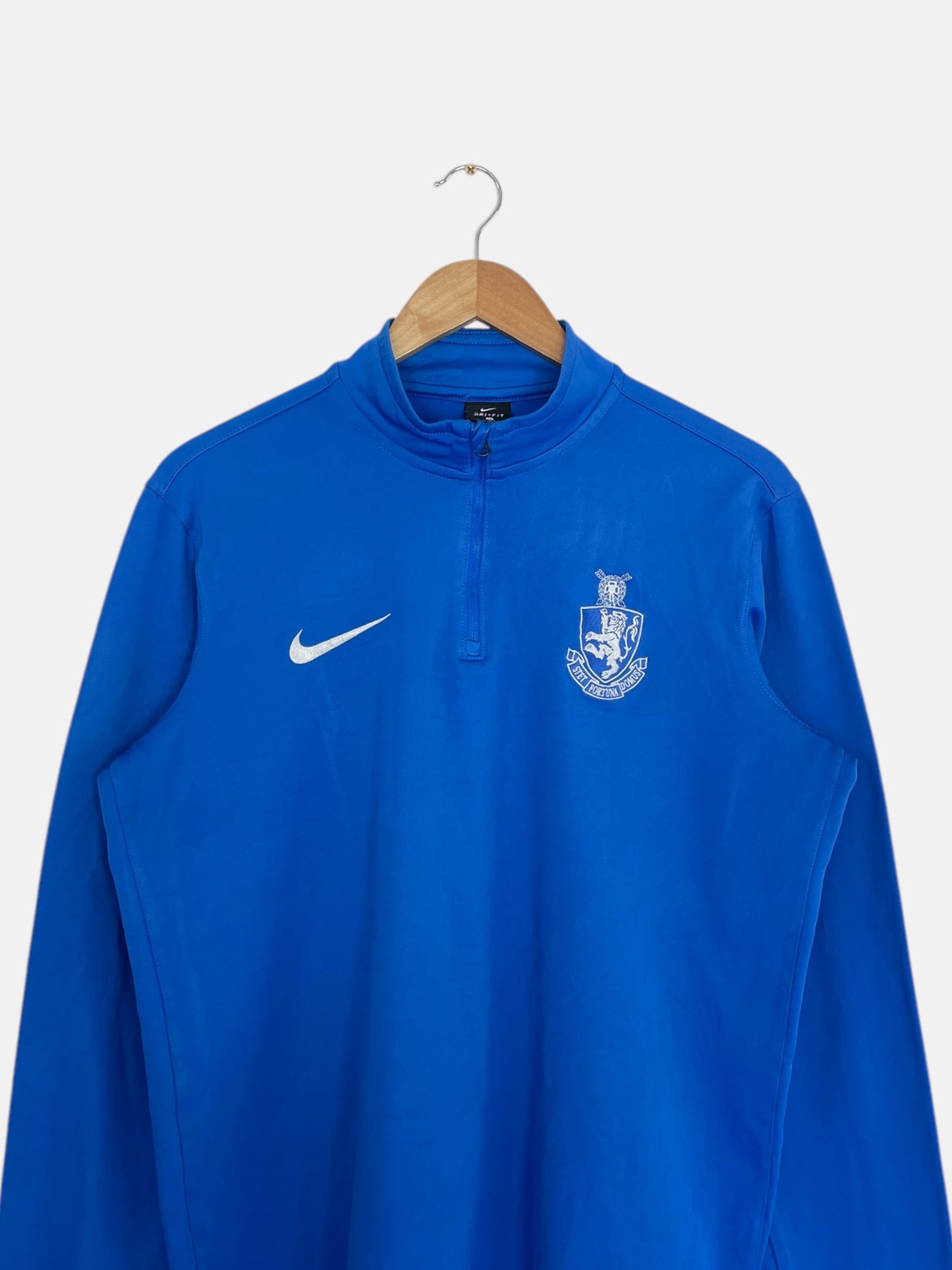 90's Nike Harrow School Embroidered Vintage Long-sleeve Football T-Shirt Size M