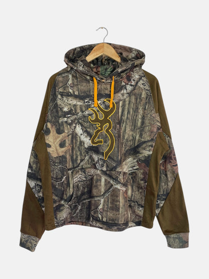 90's Realtree Embroidered Vintage Hooded Sweatshirt Size L