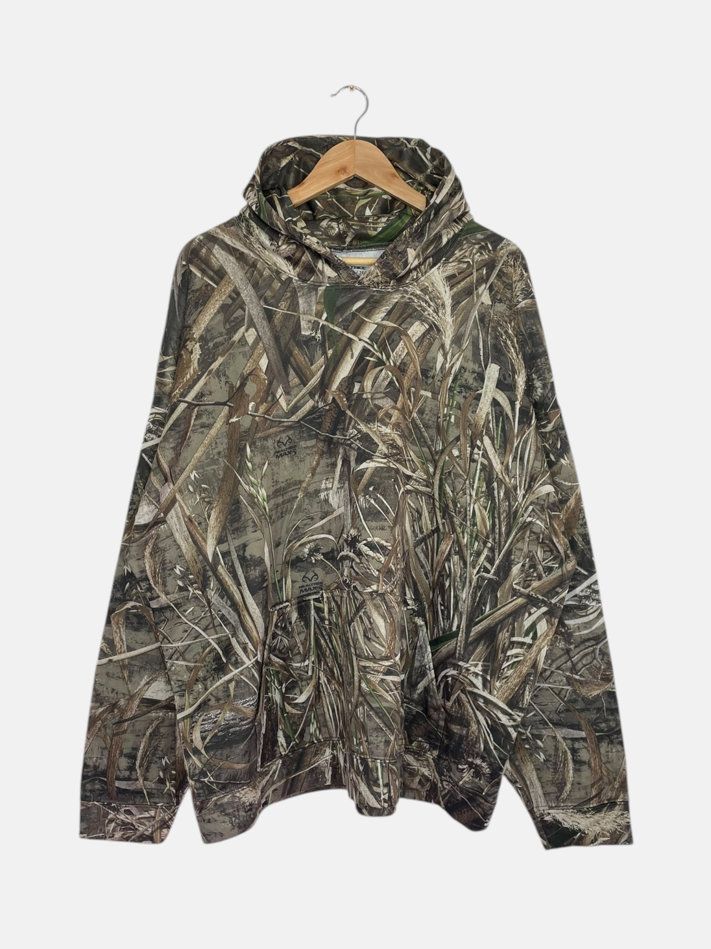 90's Realtree Vintage Hooded Sweatshirt Size 2XL