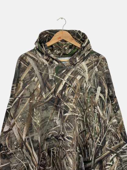 90's Realtree Vintage Hooded Sweatshirt Size 2XL