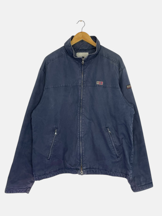90's Napapajiri Embroidered Vintage Jacket Size XL