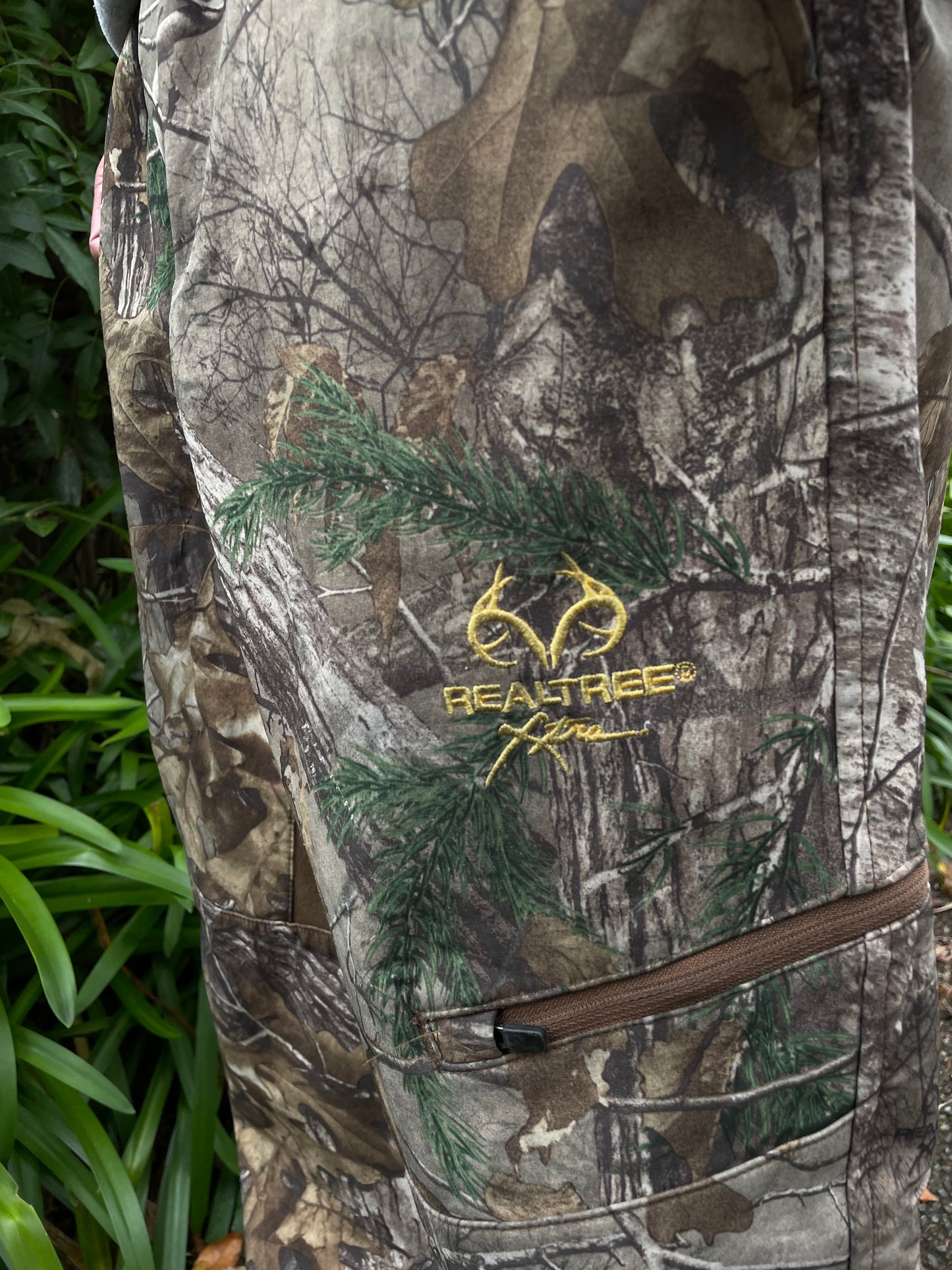 90's Realtree Camo Embroidered Vintage Lined Pants Size 36
