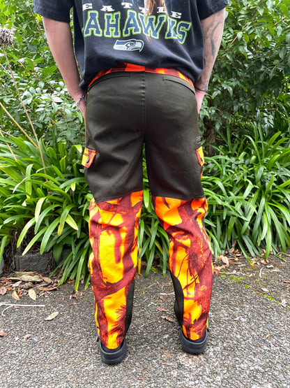 90's Realtree Camo Vintage Pants Size 34x30