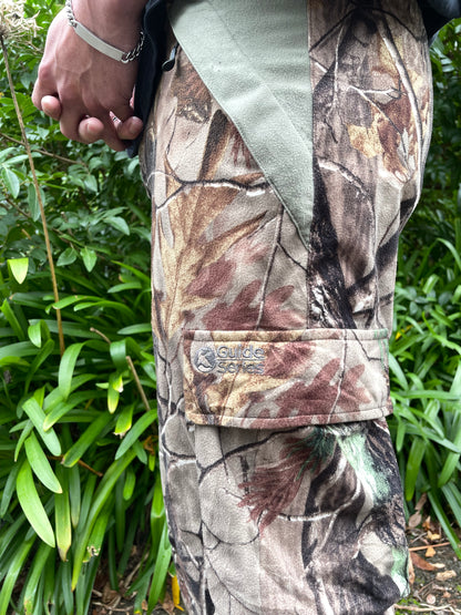 90's Realtree Camo Embroidered Vintage Cargo Lined Pants Size 32