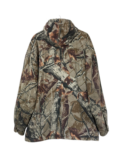 90's Proaction Realtree Camo Vintage Quilt Lined Shacket 2XL
