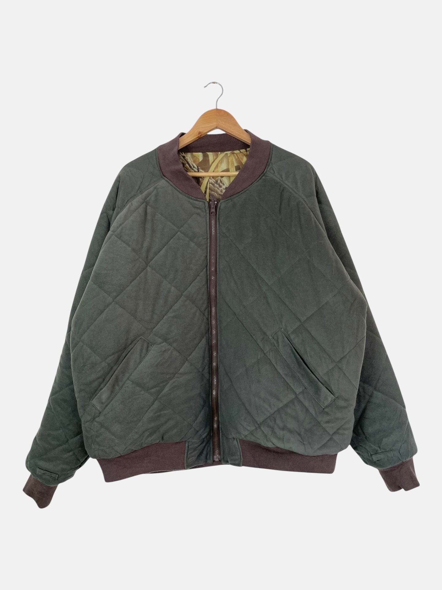 90's Wetlands Realtree Camo Reversible Vintage Stadium Jacket XL-2XL