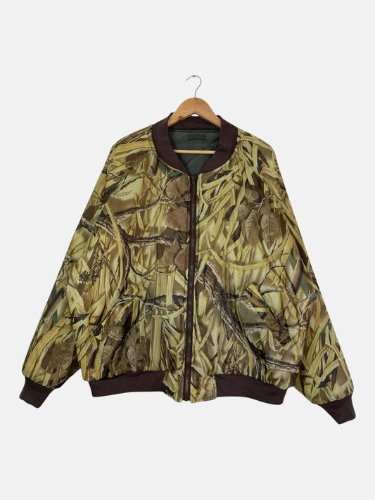 90's Wetlands Realtree Camo Reversible Vintage Stadium Jacket XL-2XL