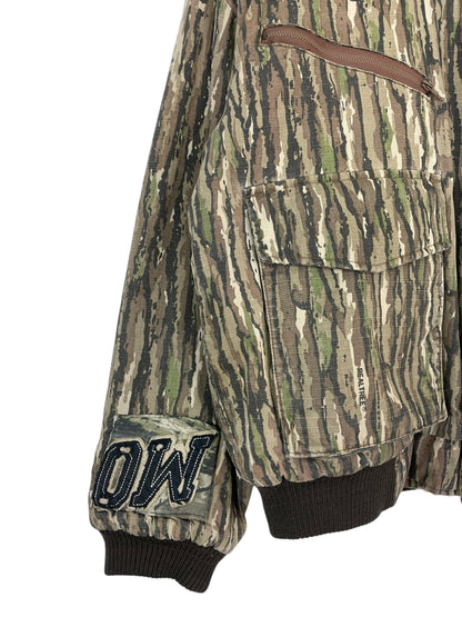 90's Trophy Club Realtree Camo "MO" Embroidered Vintage Lined Jacket XL