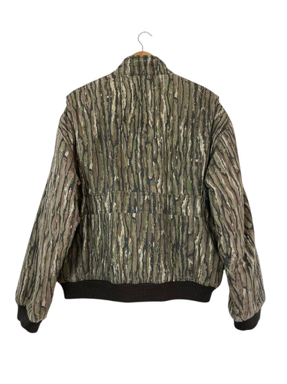 90's Trophy Club Realtree Camo "MO" Embroidered Vintage Lined Jacket XL