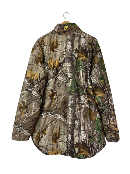 90's Realtree Camo Scent Blocker Vintage Quilt Lined Jacket XL