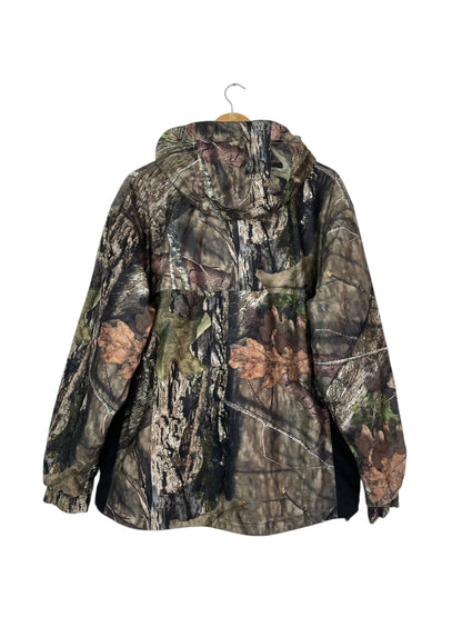 90's Walls Realtree Camo Embroidered Vintage Lined Hooded Jacket L