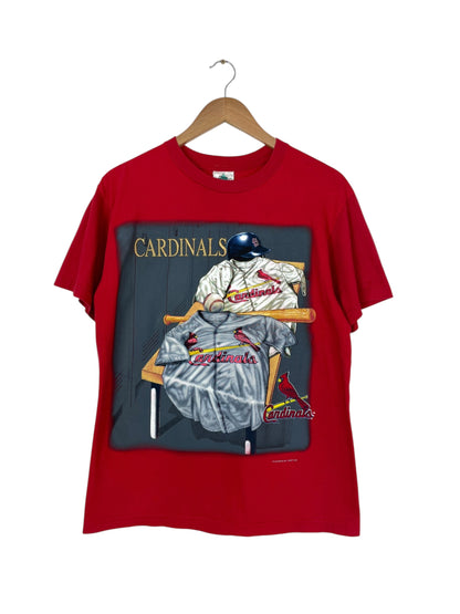 90's Cardinals Embroidered Vintage T-Shirt Size S