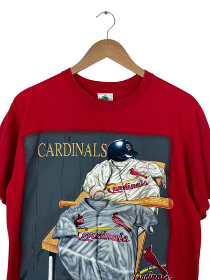 90's Cardinals Embroidered Vintage T-Shirt Size S