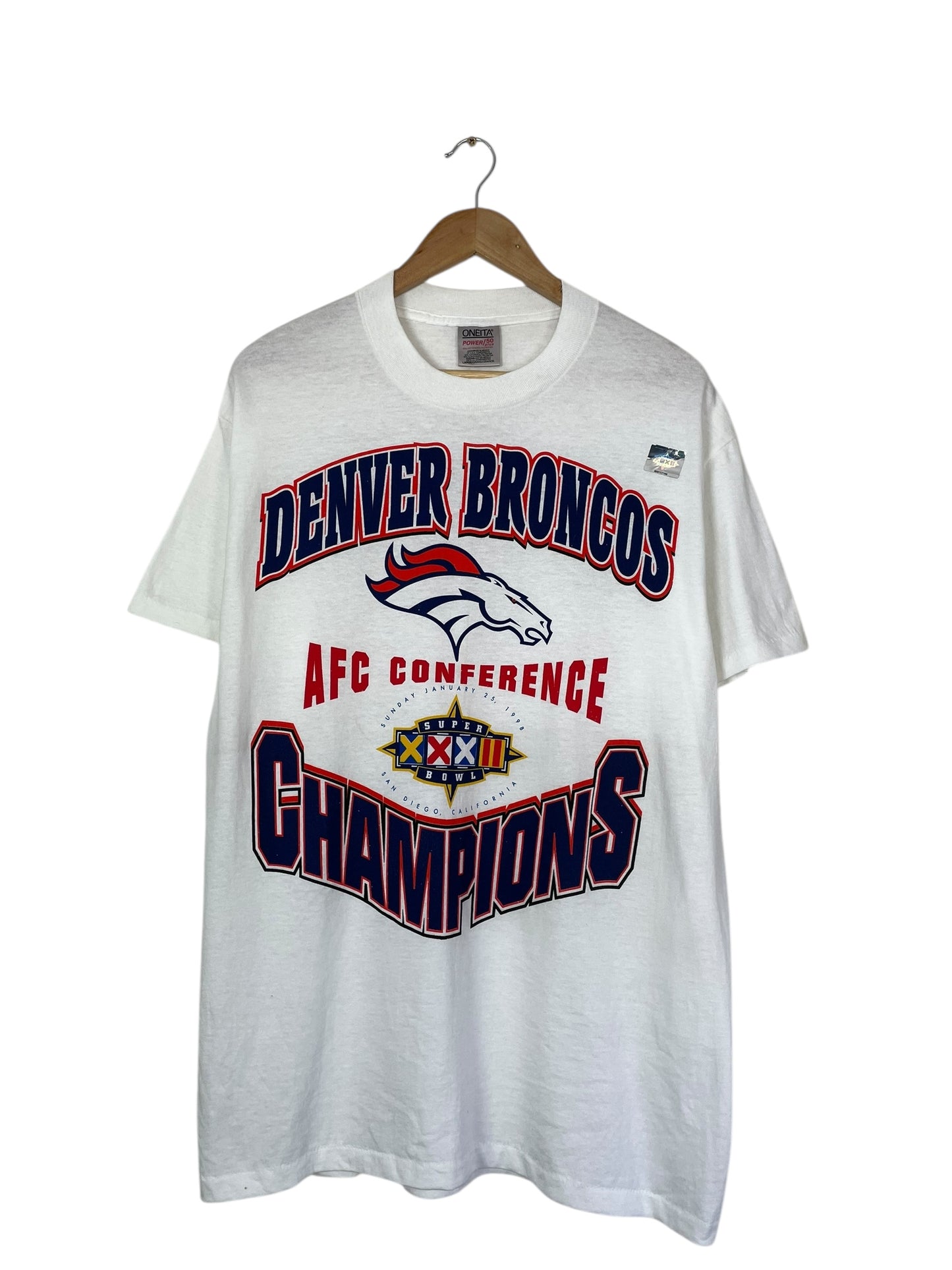 90's Denver Broncos Vintage T-Shirt Size L