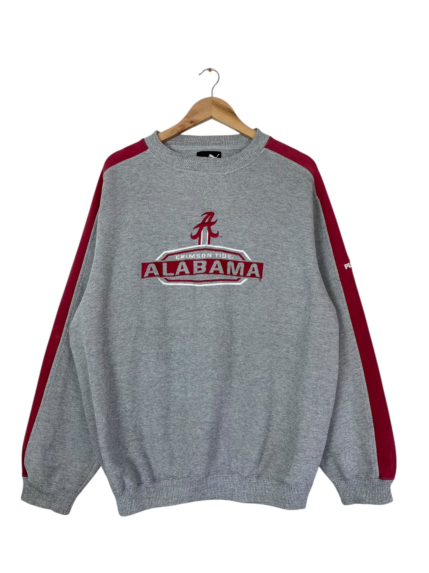 90's Alabama Crimson Tide Embroidered Vintage Puma Sweatshirt Size L-XL