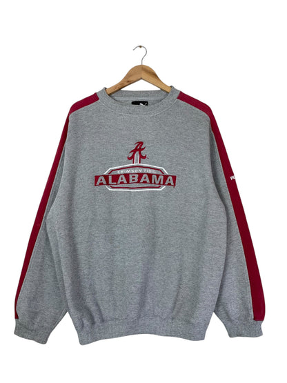 90's Alabama Crimson Tide Embroidered Vintage Puma Sweatshirt Size L-XL