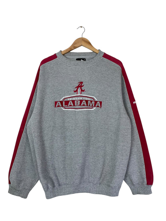90's Alabama Crimson Tide Embroidered Vintage Puma Sweatshirt Size L-XL