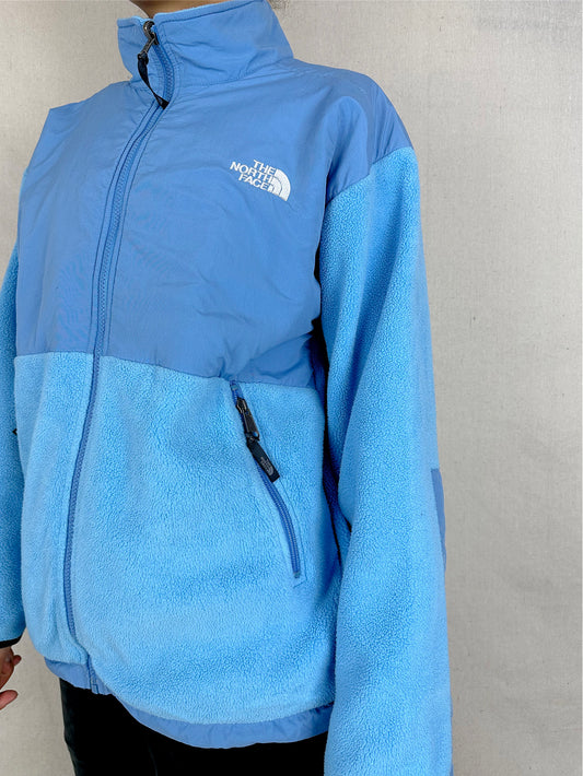 90's The North Face Embroidered Vintage Fleece/Jacket Size 12-14