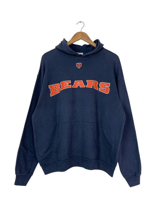 90's Bears NFL Vintage Light Hooded Sweatshirt Size L