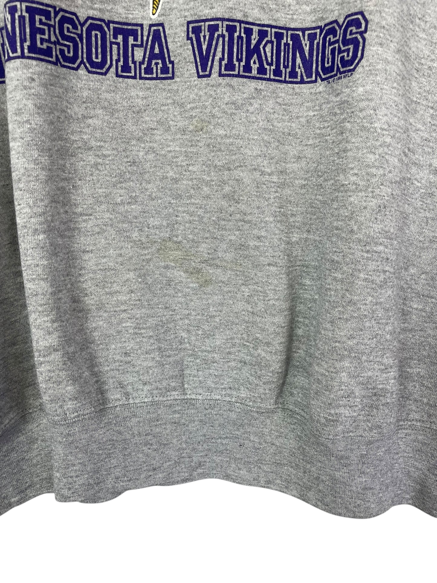 90's Minnesota Vikings "Purple Reign" Vintage Sweatshirt Size L-XL