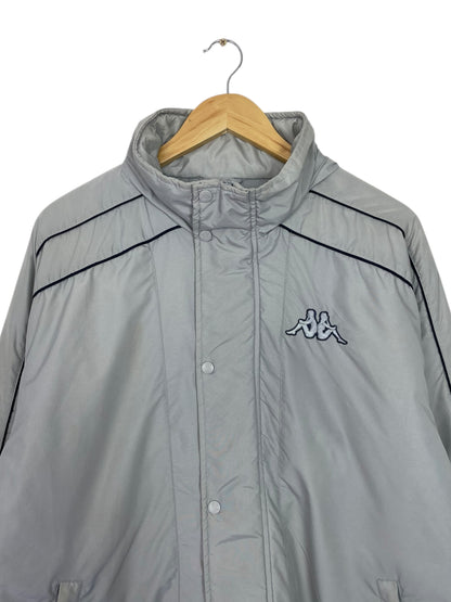 90's Kappa Embroidered Vintage Hooded Jacket Size XL