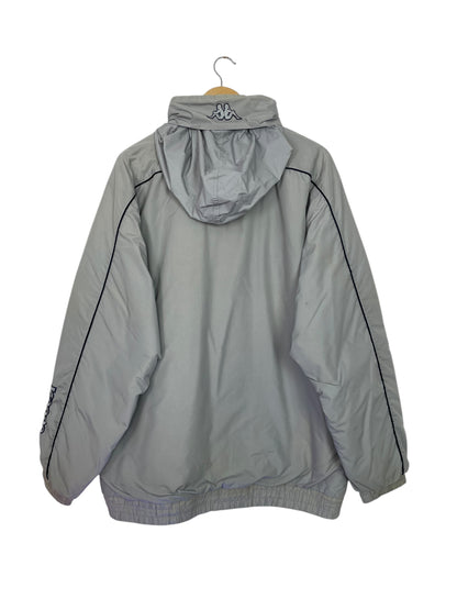 90's Kappa Embroidered Vintage Hooded Jacket Size XL