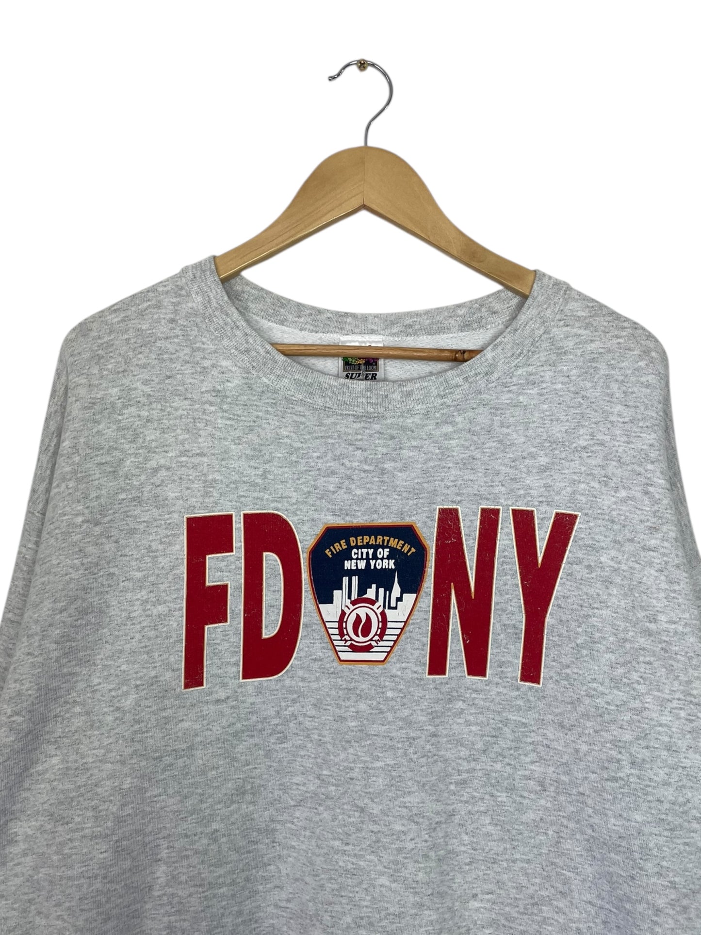 90's FDNY Vintage Sweatshirt Size XL