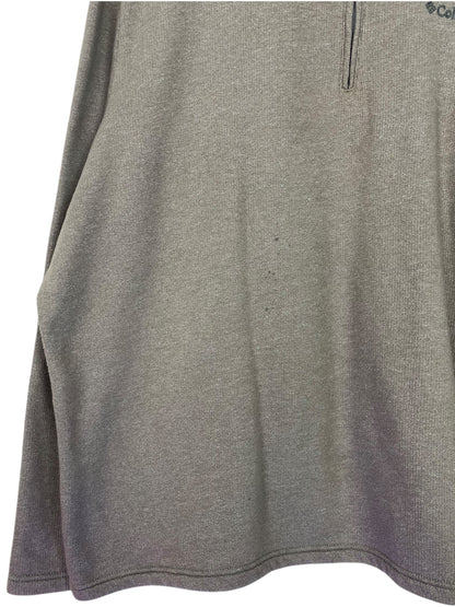 90's Columbia Embroidered Vintage Quarter-zip Sweatshirt Size 2XL-3XL