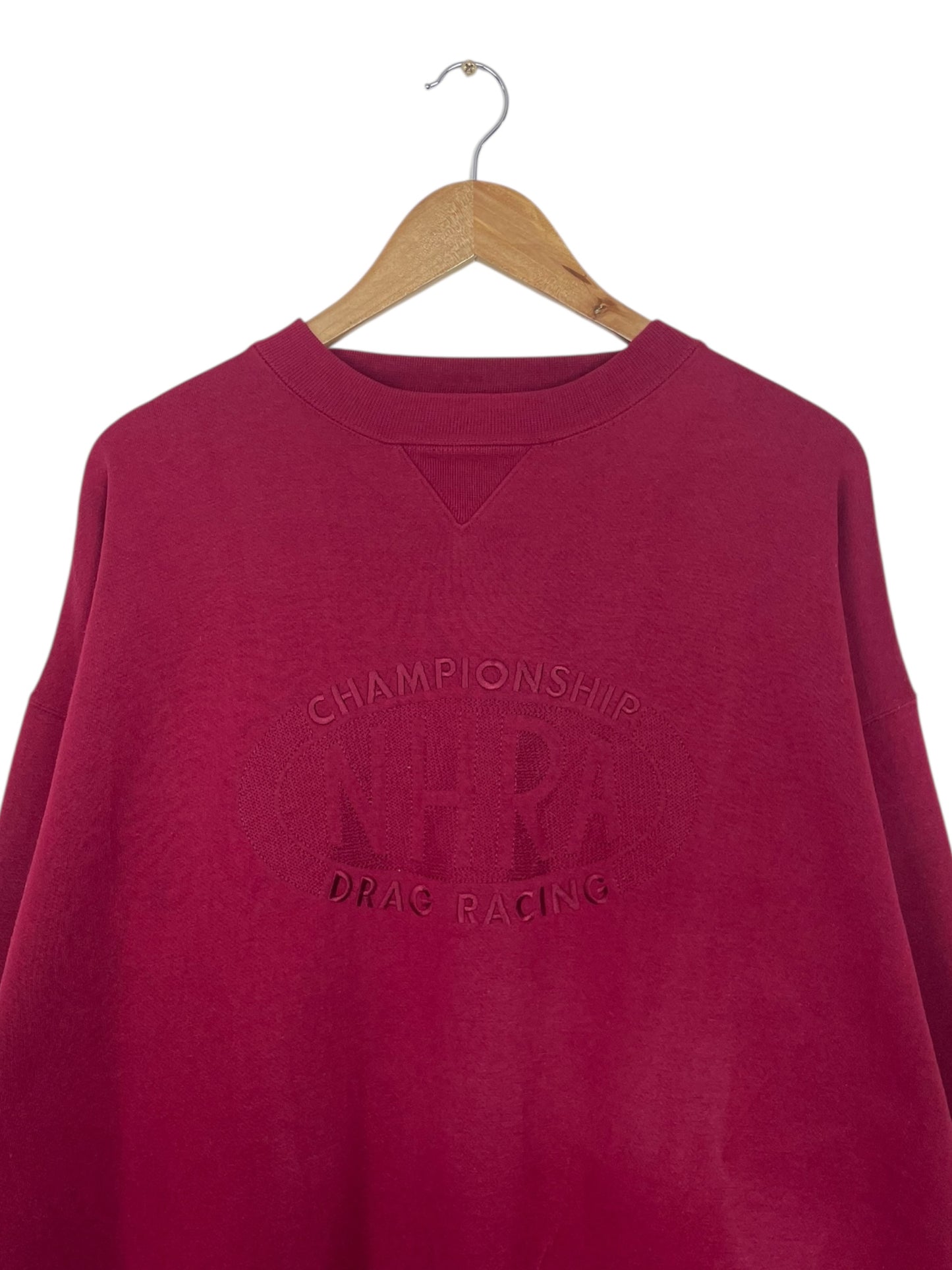 90's NHRA Drag Racing Embroidered Vintage Sweatshirt Size 3XL