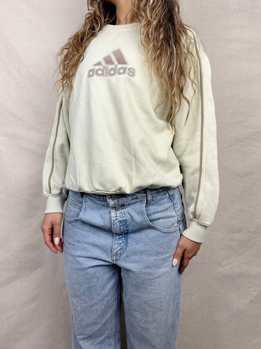 90's Adidas Embroidered Vintage Sweatshirt Size 10
