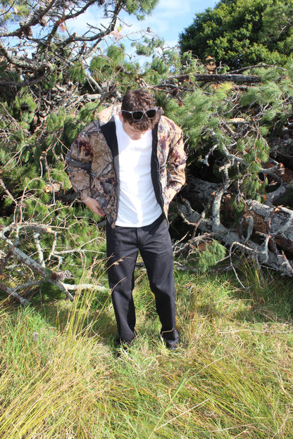 90's Realtree Vintage Zip-up Quilt Lined Jacket Size 2XL