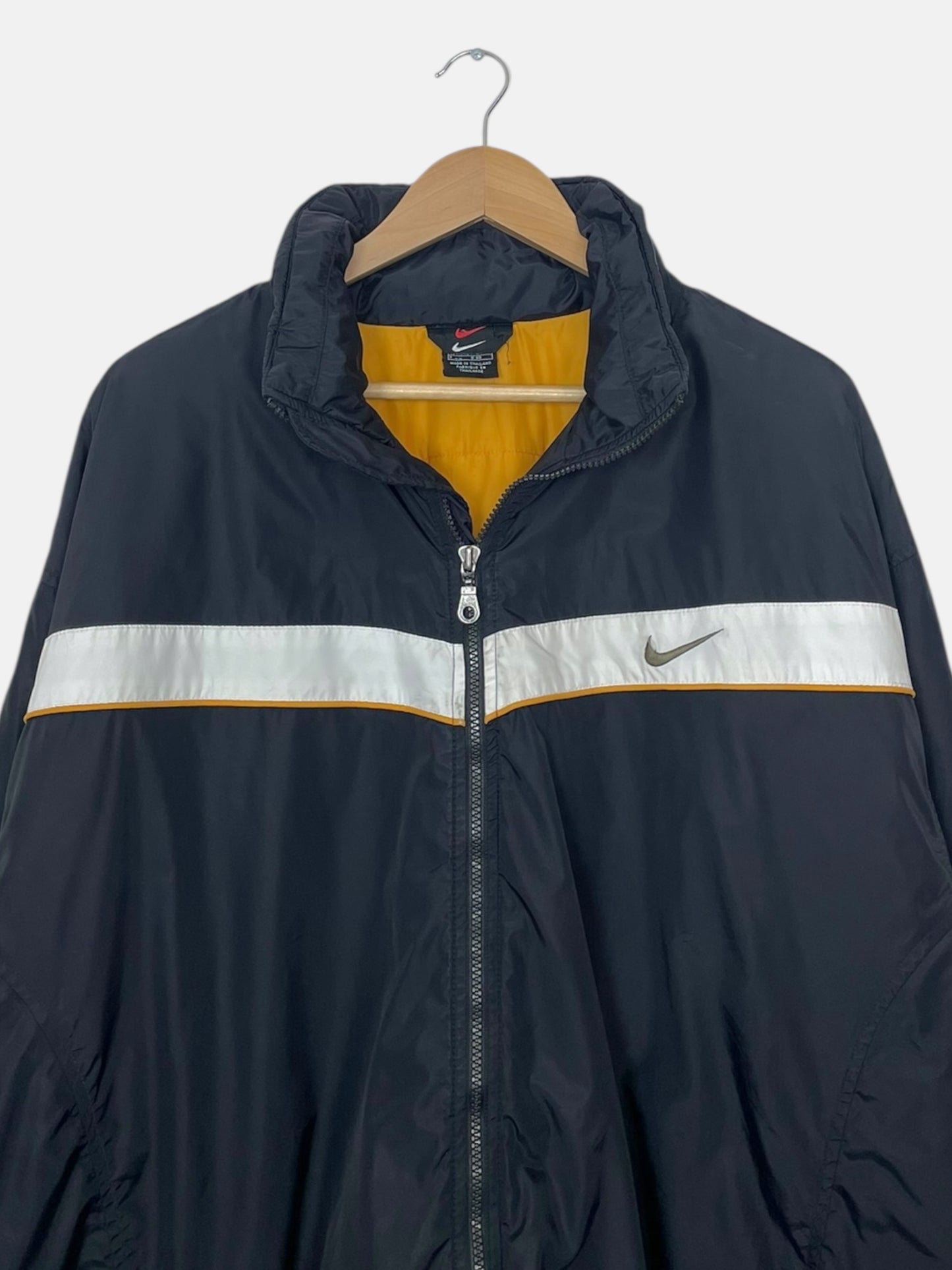 90's Nike Embroidered Vintage Hooded Jacket Size 3XL