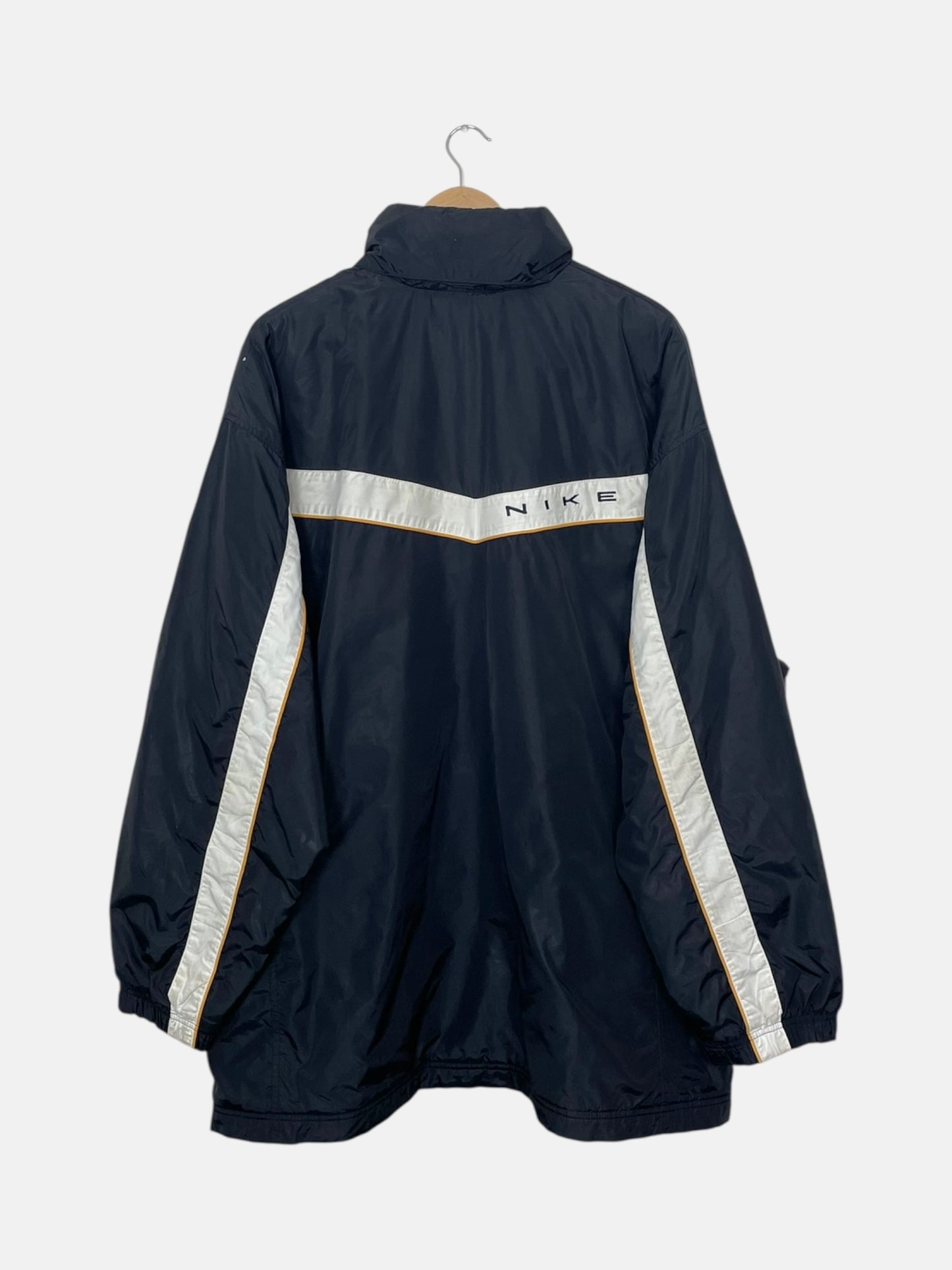 90's Nike Embroidered Vintage Hooded Jacket Size 3XL