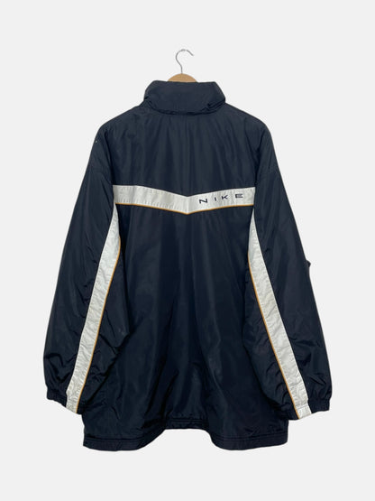 90's Nike Embroidered Vintage Hooded Jacket Size 3XL