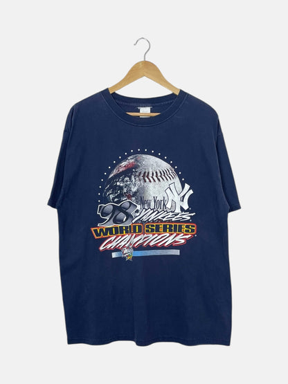 90's New York Yankees World Series Vintage T-Shirt Size XL