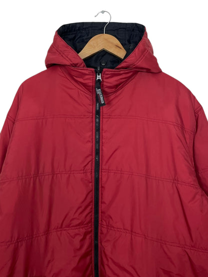 90's Vision Streetwear Vintage Reversible Puffer Jacket Size 2XL