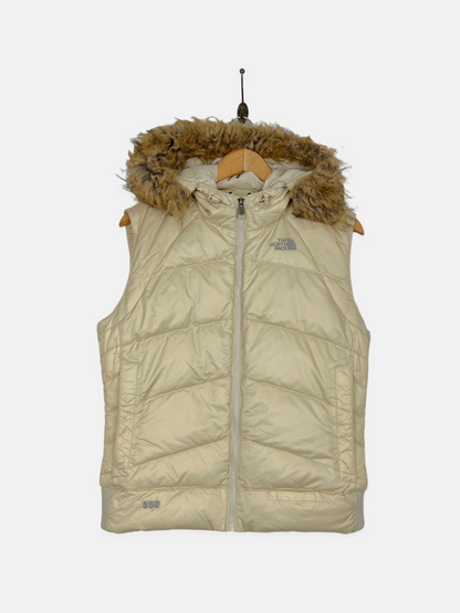 90's The North Face 550 Embroidered Vintage Puffer Vest with Hood Size 14-16