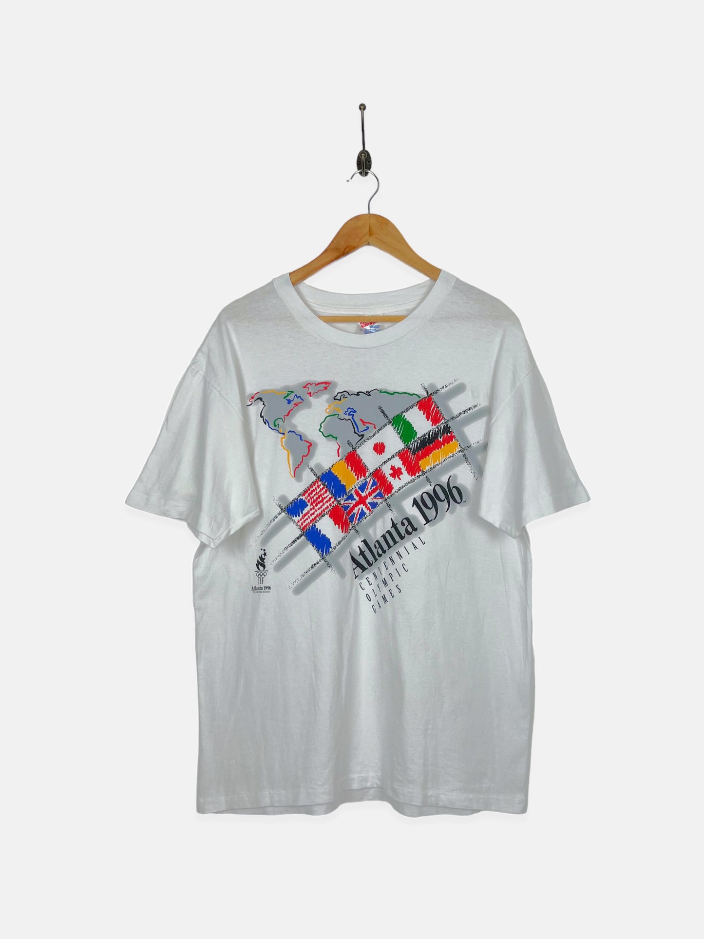 1996 Atlanta Olympics Vintage T-Shirt Size L