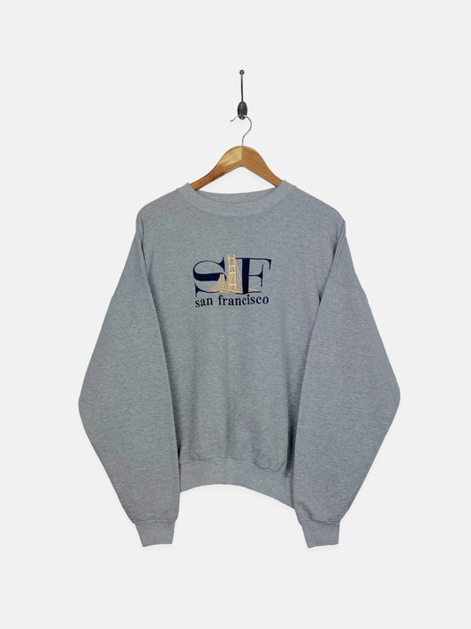 90's San Francisco Embroidered Vintage Sweatshirt Size M