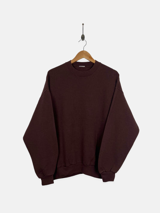 90's Brown Vintage Sweatshirt Size M-L