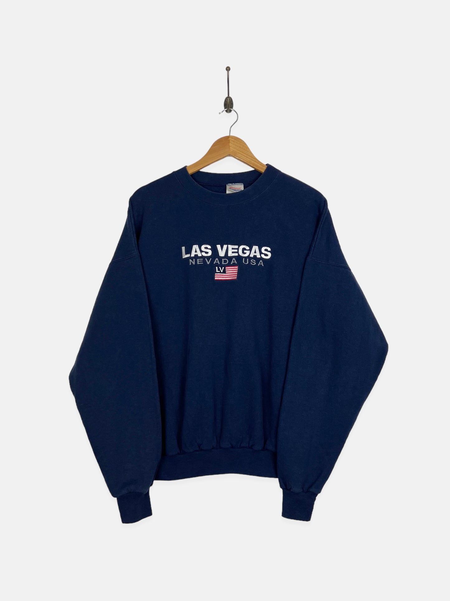 90's Las Vegas Nevada Embroidered Vintage Sweatshirt Size M-L